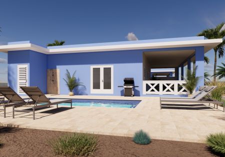 Villa Deluxe met privézwembad - 3-Bedroom, max. 6 personen 
