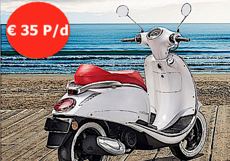 Verken het eiland met een Scooter