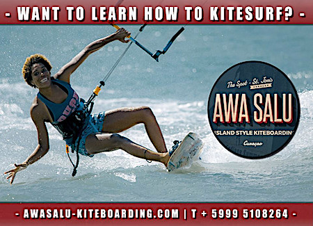 Awa Salu Kiteboarding Curacao | Kite Surfen 